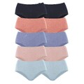 PETITE FLEUR Püksikud helesinine / korall / heleroosa / must