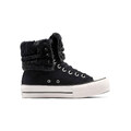 Converse Chuck Taylor All Star Fold-Over Lift Platform XHi Faux Fur - Naised - Tossud Converse - Must - A15229C
