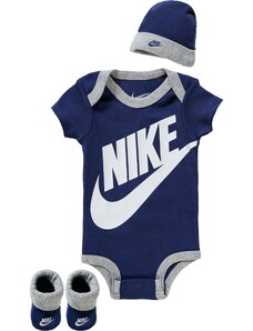 Nike Sportswear Komplekt 'Futura' tumesinine / hall / valge