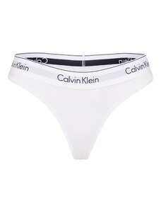 Calvin Klein Underwear Stringid must / valge