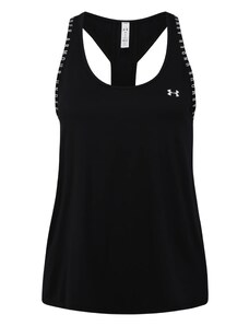 UNDER ARMOUR Sporditopp 'Knockout' must / valge