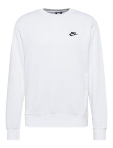 Nike Sportswear Dressipluus 'Club Fleece' must / valge