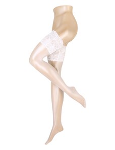 FALKE Sukkpüksid 'Seidenglatt 15' valge