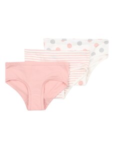SANETTA Aluspüksid hall / roosa / valge