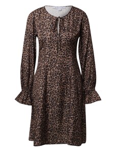 NU-IN Kleit pruun / must