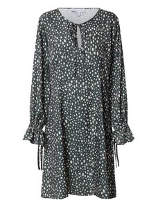 NU-IN Kleit tumehall / valge