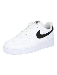 Nike Sportswear Madalad ketsid 'AIR FORCE 1 07' must / valge
