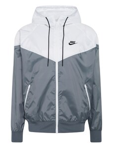 Nike Sportswear Kevad-sügisjope 'Heritage Essentials' helehall / tumehall / valge