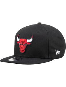 NEW ERA Nokamüts '9Fifty Chicago Bulls' punane / must / valge
