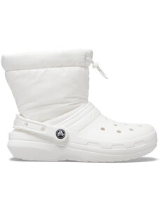 Crocs Classic Lined Neo Puff Boot White/White