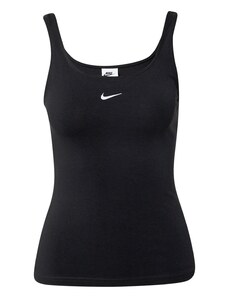 Nike Sportswear Topp 'Essential' must / valge