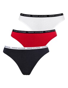 Tommy Hilfiger Underwear Stringid mariinsinine / rubiinpunane / must / valge