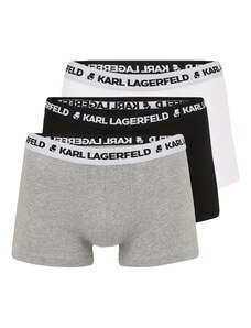 Karl Lagerfeld Bokserid hall / must / valge