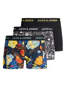 Jack & Jones Junior Aluspüksid 'Sugar' meresinine / segavärvid / must / valge