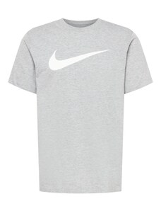 Nike Sportswear Särk 'Swoosh' meleeritud hall / valge