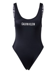 Calvin Klein Swimwear Ujumistrikoo must / valge