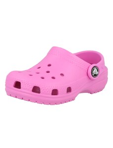 Crocs Sandaalid 'Classic' roosa / must / valge