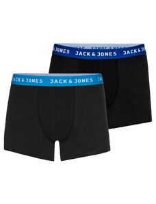 JACK & JONES Bokserid 'Rich' kuninglik sinine / must / valge