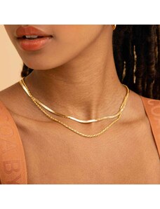 Guerilla Choice 18K GOLD PLATED CHAIN NECKLACE
