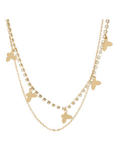 Guerilla Choice TRIS 18K GOLD PLATED VERMAL NECKLACE