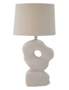 Bloomingville Cathy Table lamp, White, Stoneware - 82049599