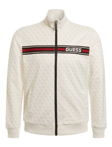 GUESS Sportlik trikoojakk 'KORBIN' beež / punane / must / valge
