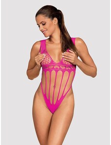 Obsessive läbipaistev bodysuit "Goda Pink"