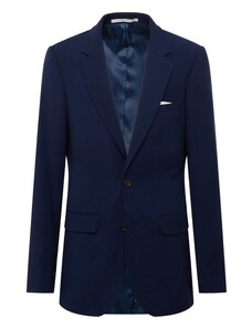 BURTON MENSWEAR LONDON Ärimeeste sakoülikond 'Super Skinny Blue Texture Jacket' meresinine
