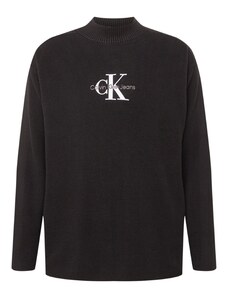 Calvin Klein Jeans Kampsun must / valge