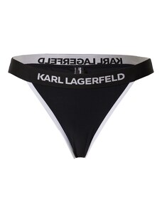 Karl Lagerfeld Bikiinipüksid must / valge