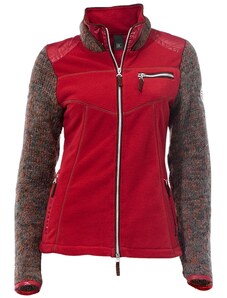 heine Fliisjakk grafiit / punane