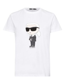 Karl Lagerfeld Särk 'Ikonik 2.0' kreem / must / valkjas