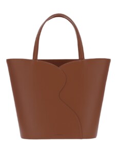 Alexandra K Maxi Vegan Tote Bag - Cinnamon Corn Leather