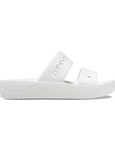 Crocs Baya Platform Sandal White