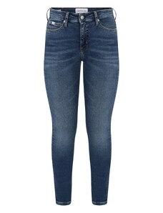 Calvin Klein Jeans Teksapüksid sinine teksariie / valge