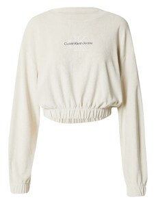 Calvin Klein Jeans Dressipluus helepruun / antratsiit / valge