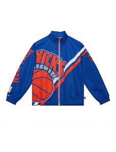 Mitchell & Ness NBANew York Knicks Exploded Logo Warm Up Jacket