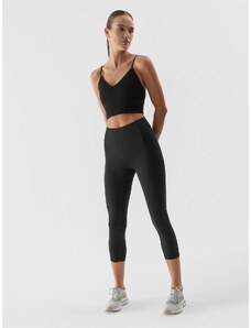 4F Women's training leggings with recycled materials