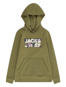 Jack & Jones Junior Dressipluus 'DUST' oliiv / lilla / must / valge