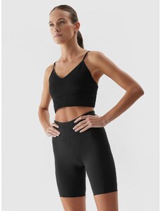 4F Women's biker training leggings with recycled materials