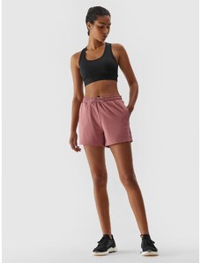 4F Women's training shorts with recycled materials