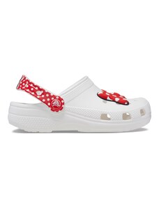 Crocs Disney Minnie Mouse Classic Clog Kid's White/Red