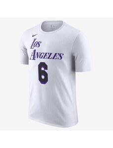 Nike Nba Los Angeles Lakers Lebron James City Edition Marškinėliai