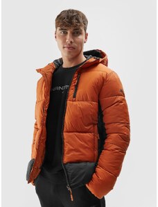 4F Men's synthetic-fill down jacket - orange