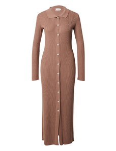 ABOUT YOU x Toni Garrn Kootud kleit 'Ireen' pruunikashall
