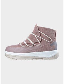 4F SNOWDROP winter snow boots with membrane for women - powder pink