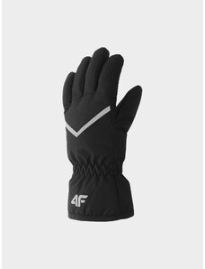 4F Boy's Thinsulate ski gloves - black