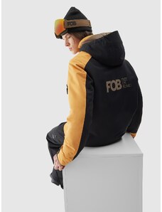 4F Men's anorak snowboard jacket 10000 membrane - orange