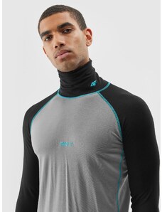 4F Men's thermoactive skitour underwear with Merino wool (bottom) - grey