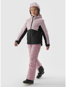 4F Girl's ski jacket 5000 membrane - powder pink